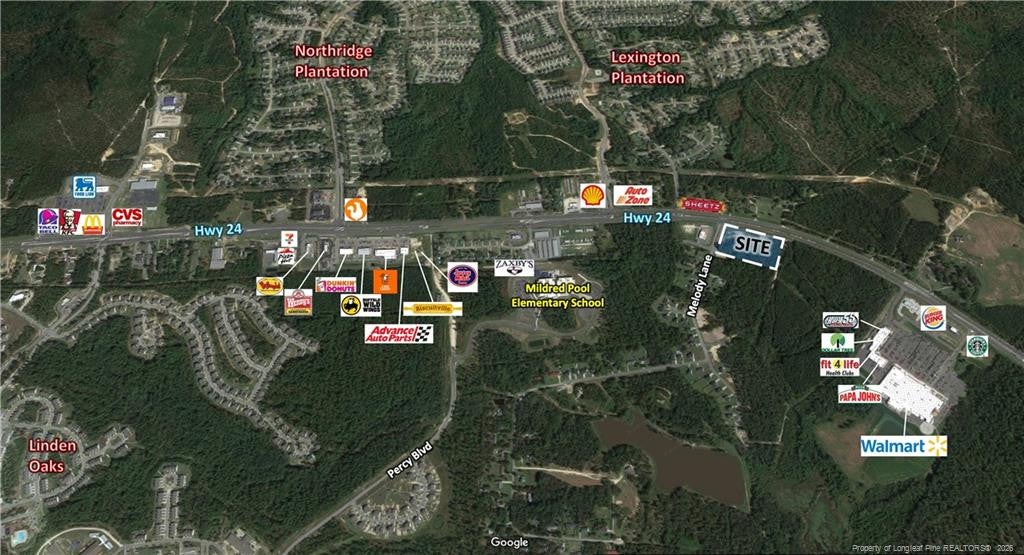 Hwy 24/87 & Melody Lane
