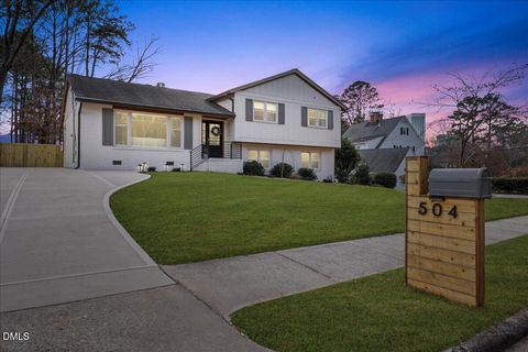 504 Dartmouth Road Raleigh NC 27609