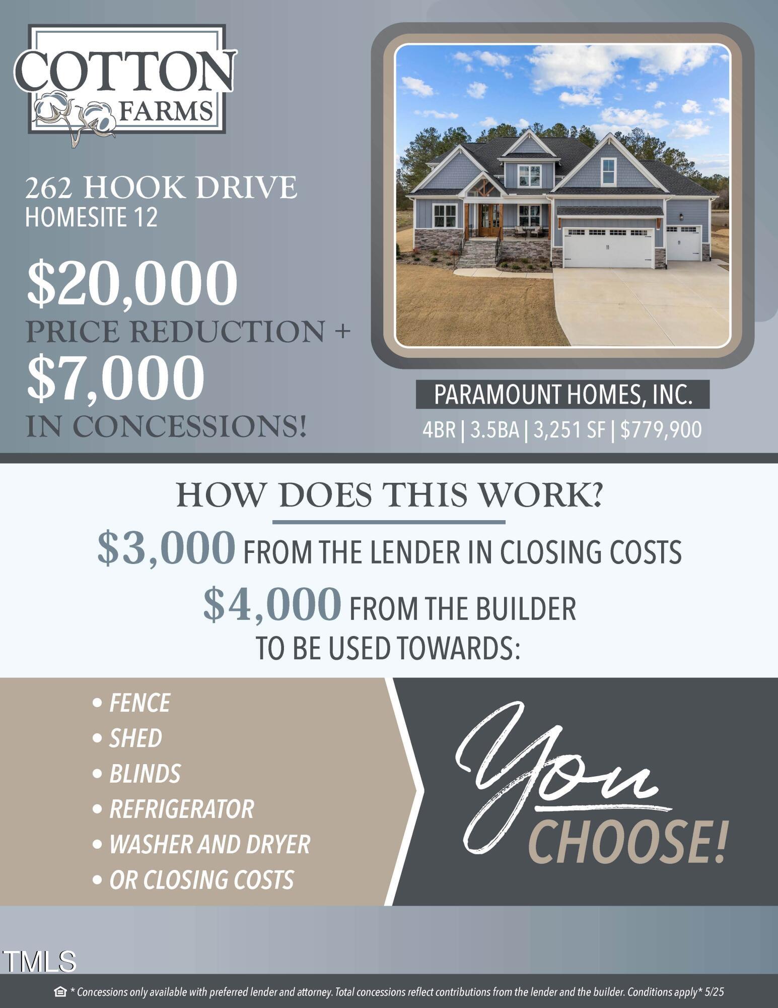 262 Hook Drive Lot 12