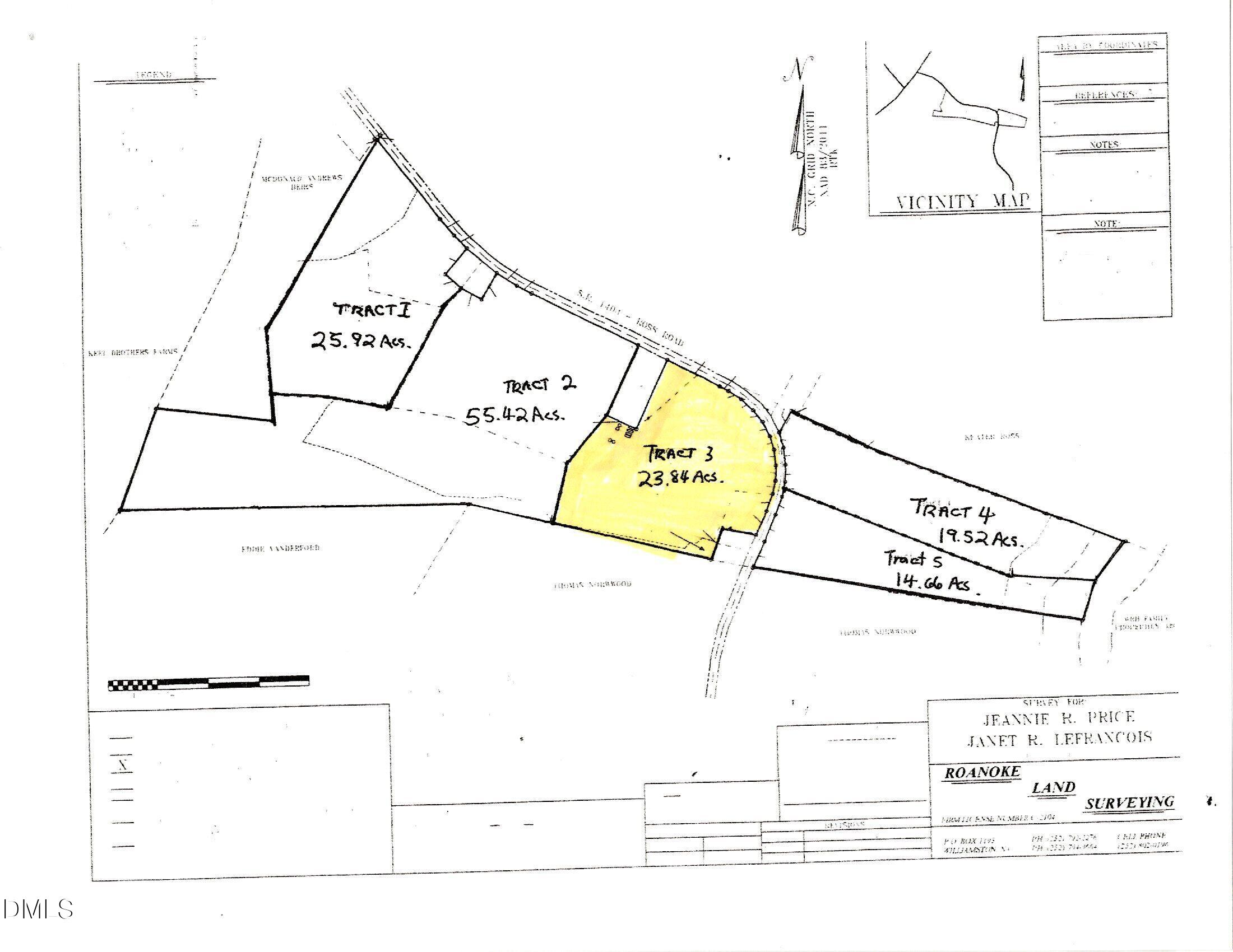 Tract 3 1676 Ross Road