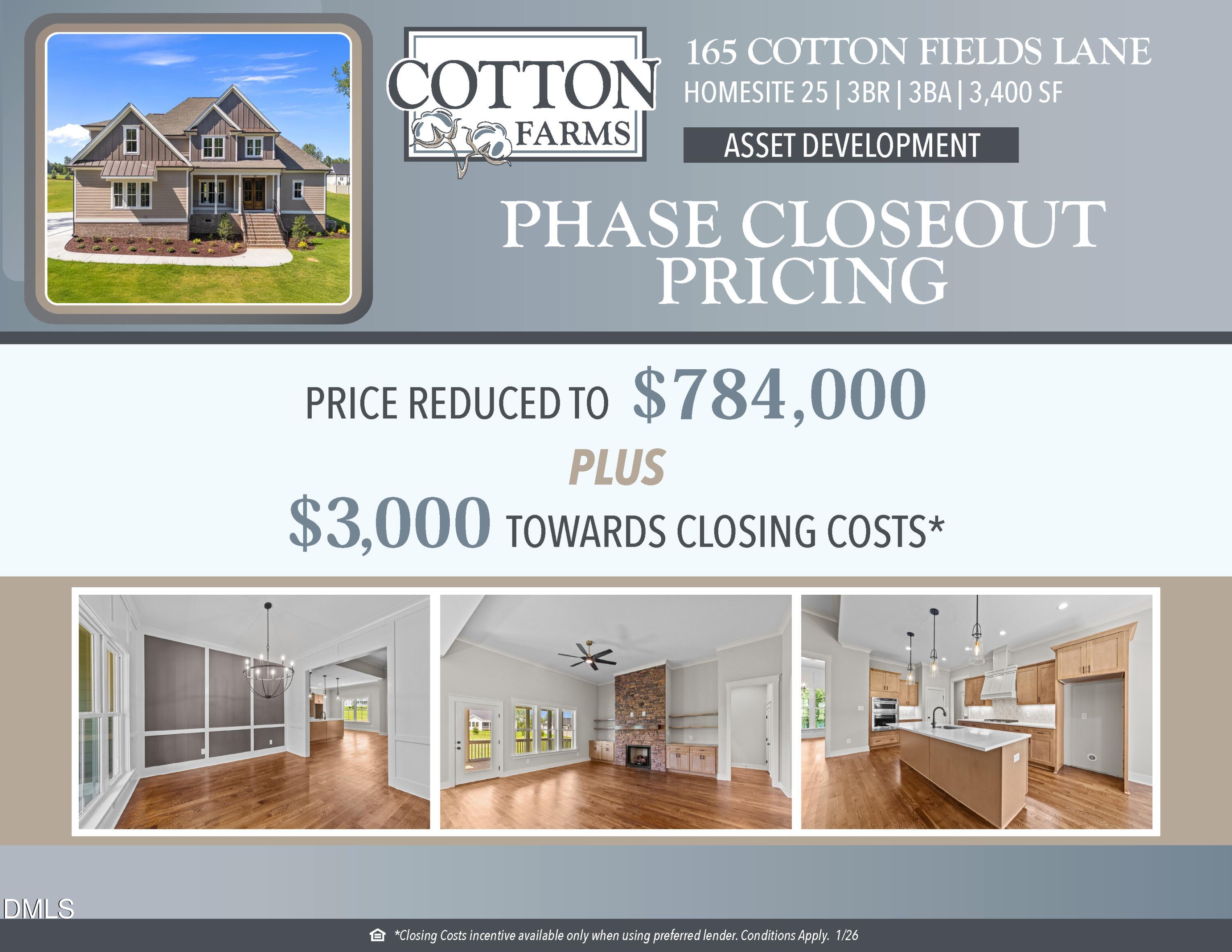 165 Cotton Fields Lane Lot 25