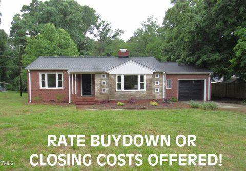 1610 W B Street Butner NC 27509