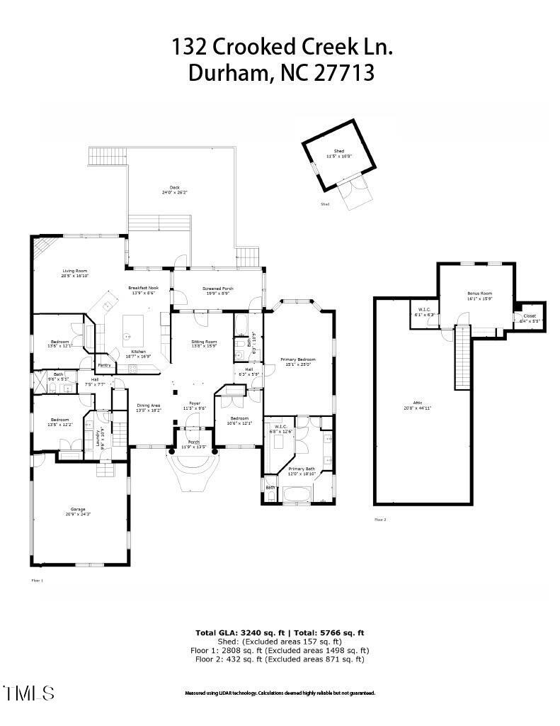 Durham, North Carolina 27713, United States, 5 Bedrooms Bedrooms, ,3 BathroomsBathrooms,Residential,Pending,208996