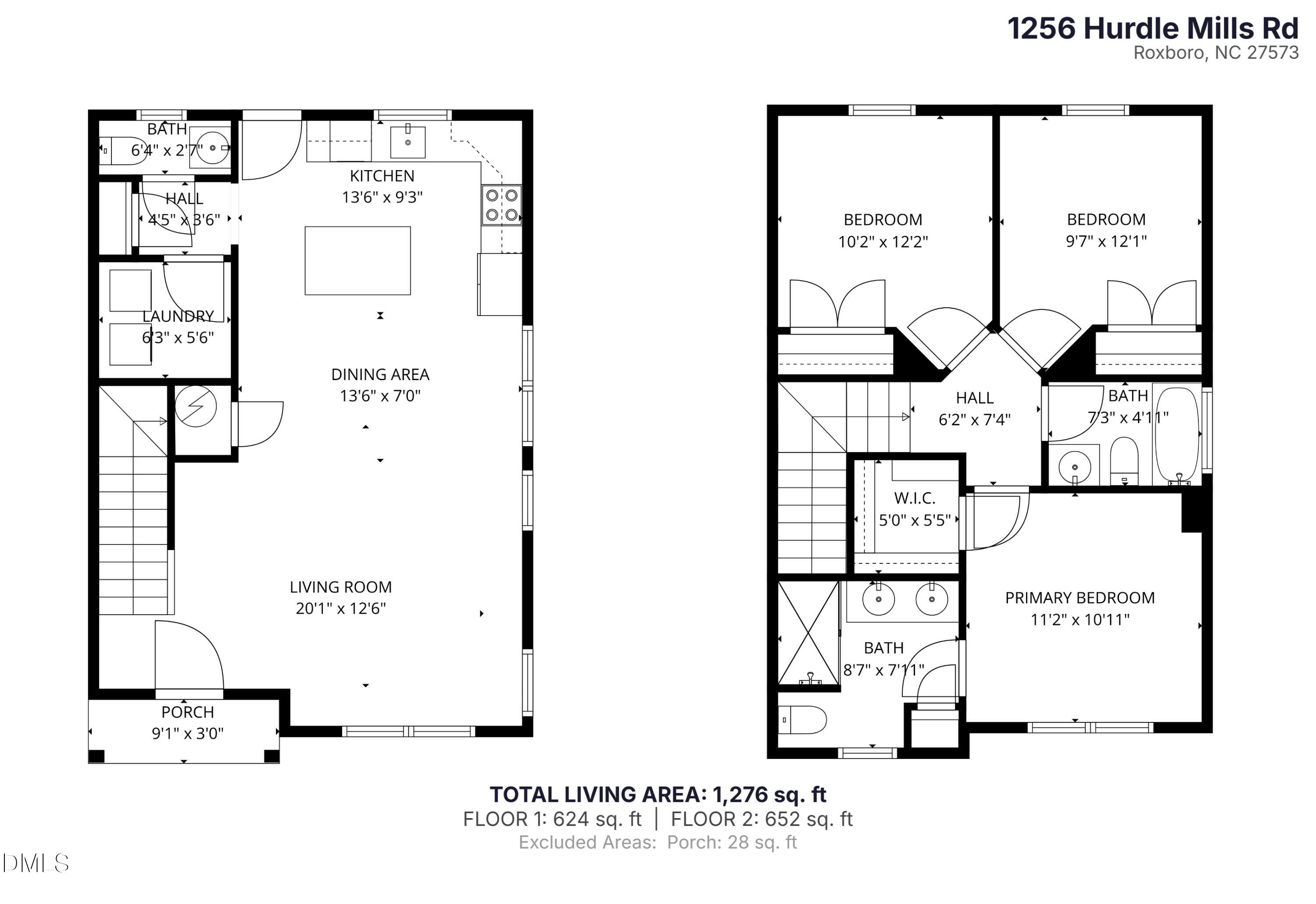 1256 Hurdle Mills Road