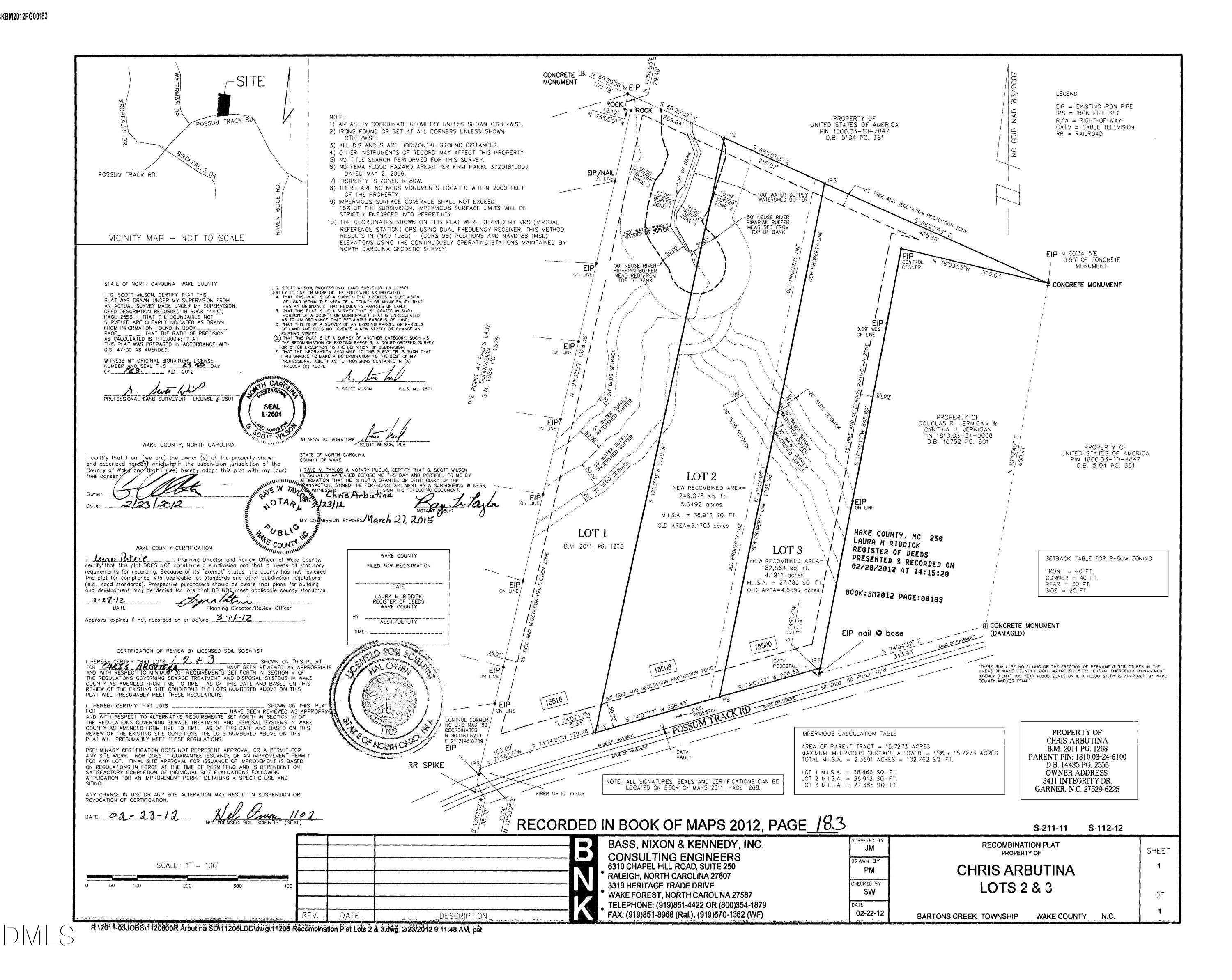 15500 Possum Track Road
