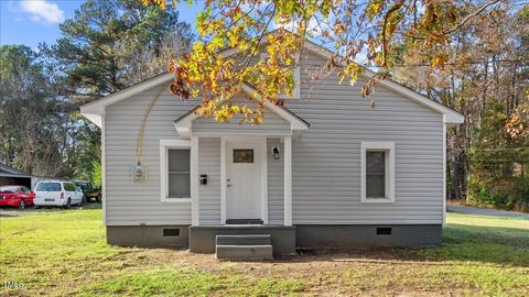 A home in Siler City