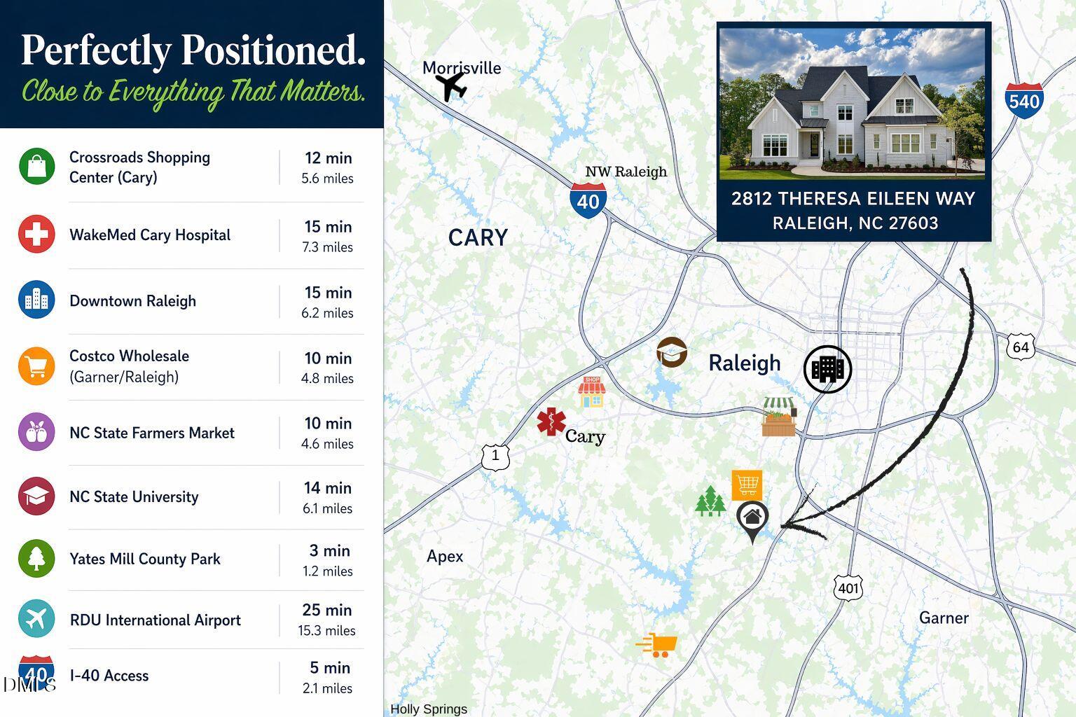 Raleigh, North Carolina, 27603, United States, 5 Bedrooms Bedrooms, ,5 BathroomsBathrooms,Residential,Active,2015854