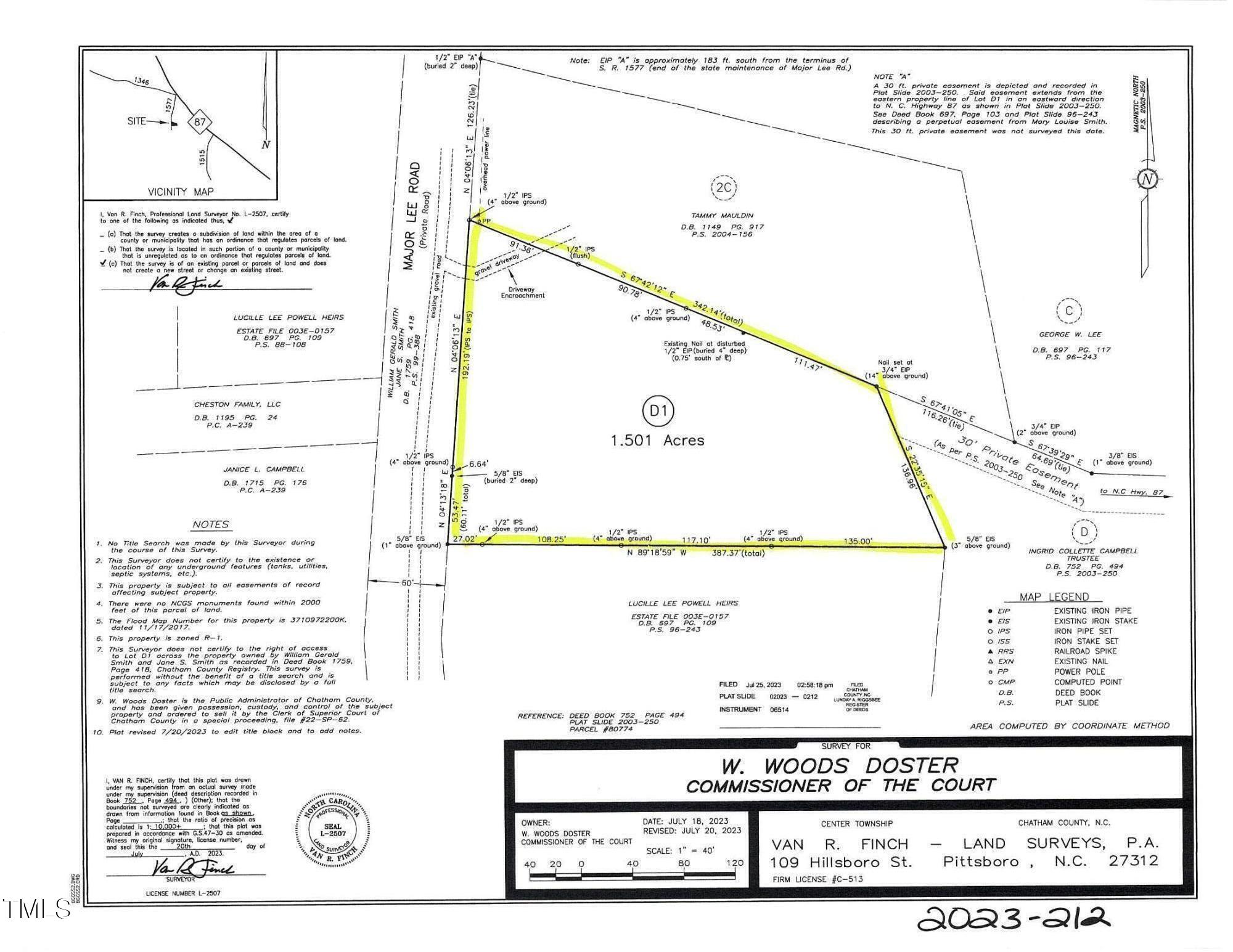 3457 Nc Hwy 87 & Major Lee Rd