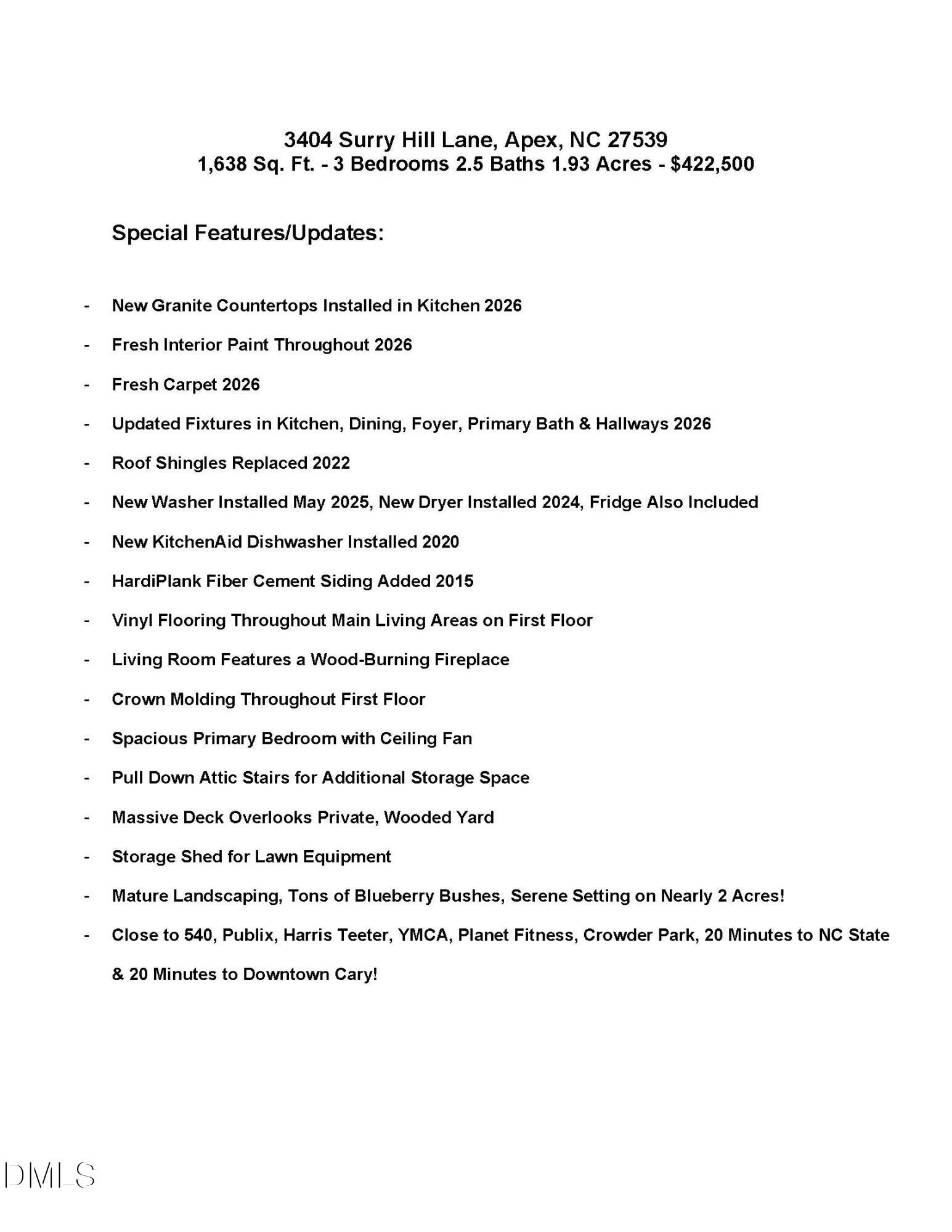 3404 Surry Hill Lane