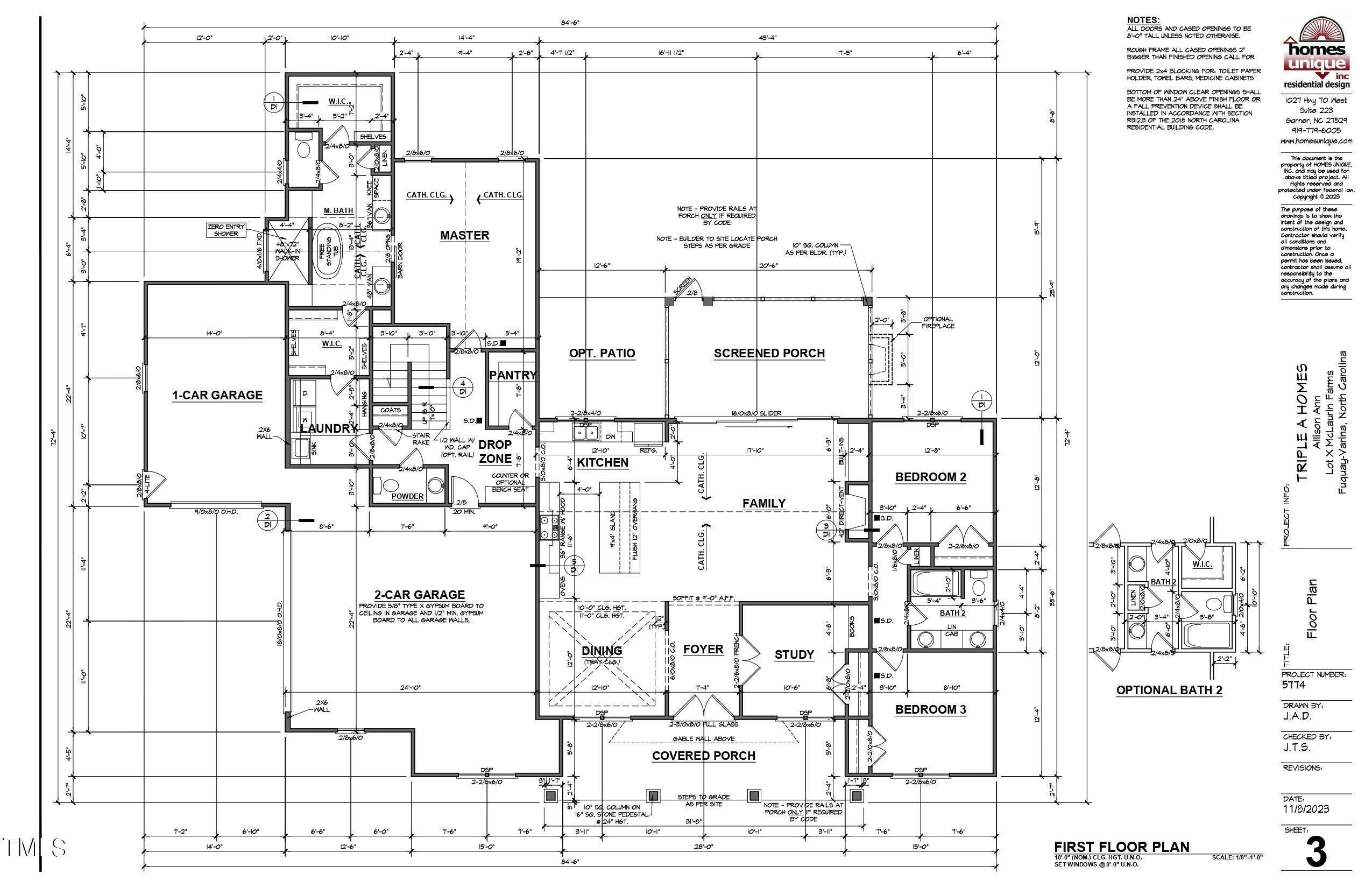 Photo 3 of 4 of Lot 2 Roberson Creek Road house