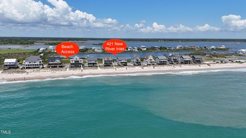 A home in North Topsail Beach