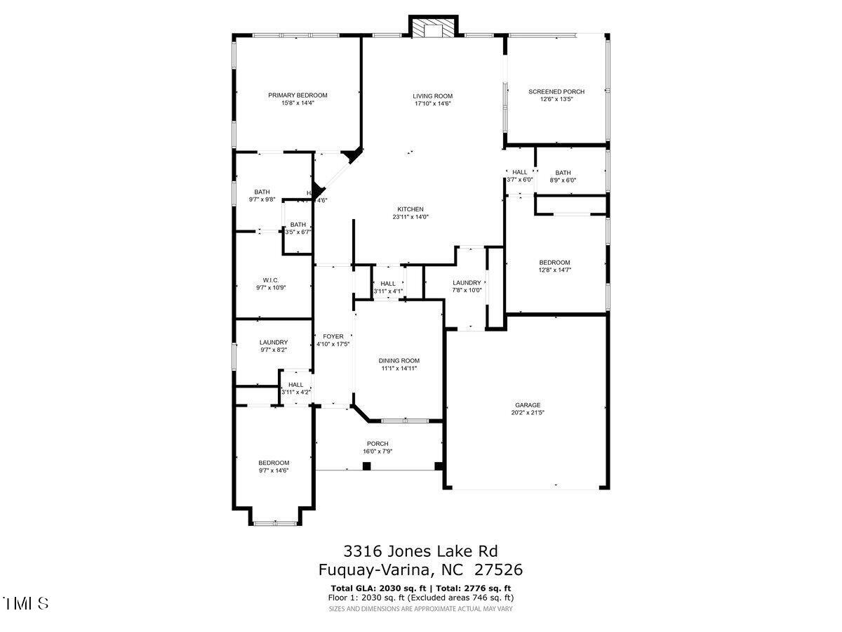 3316 Jones Lake Road