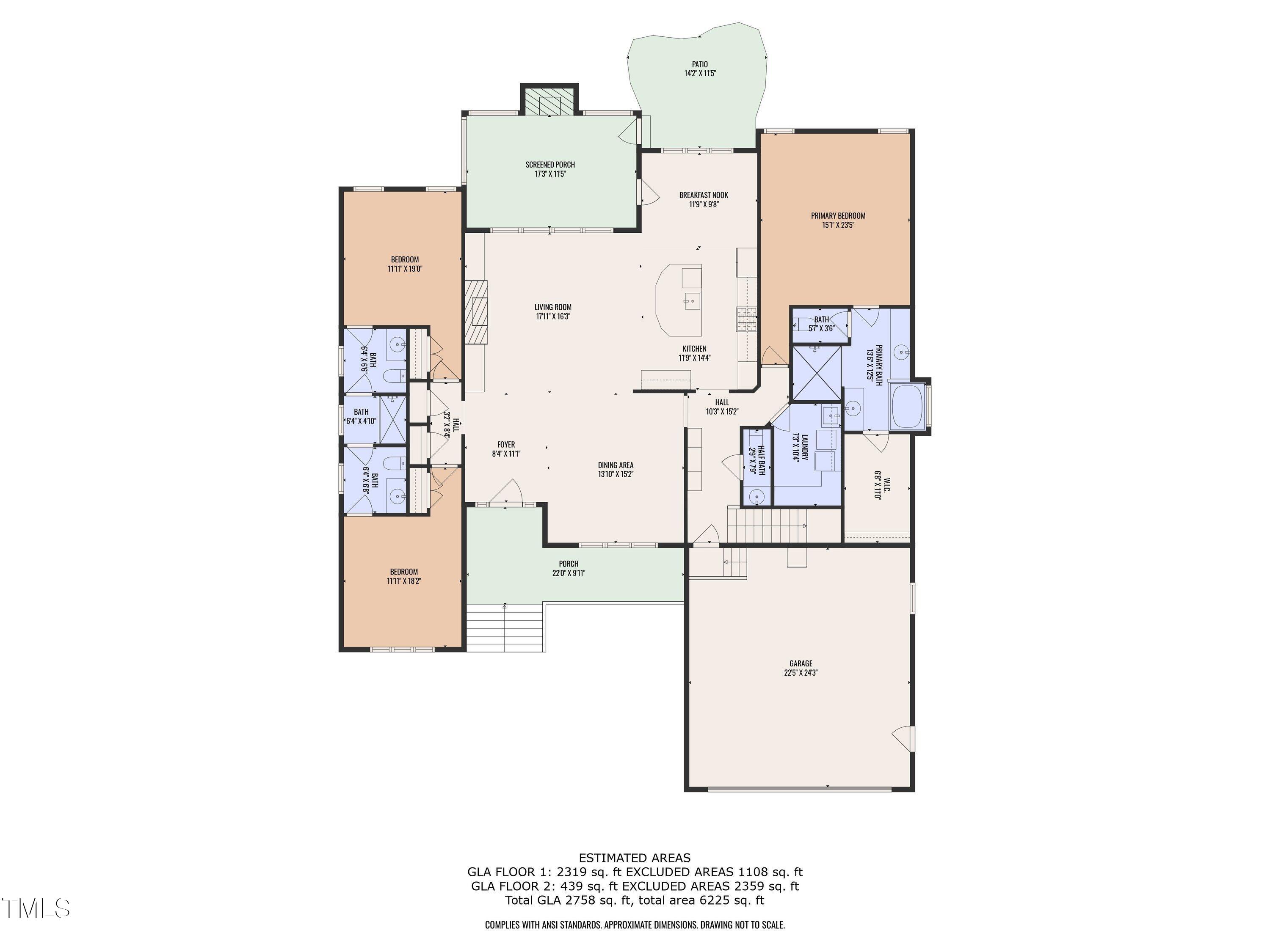 Rolesville, North Carolina 27571, United States, 3 Bedrooms Bedrooms, ,3 BathroomsBathrooms,Residential,Active,97284