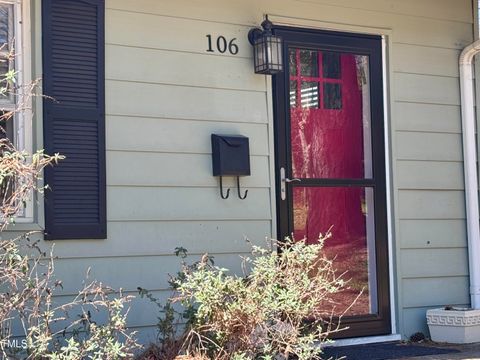 106 Eugene Street Carrboro NC 27510