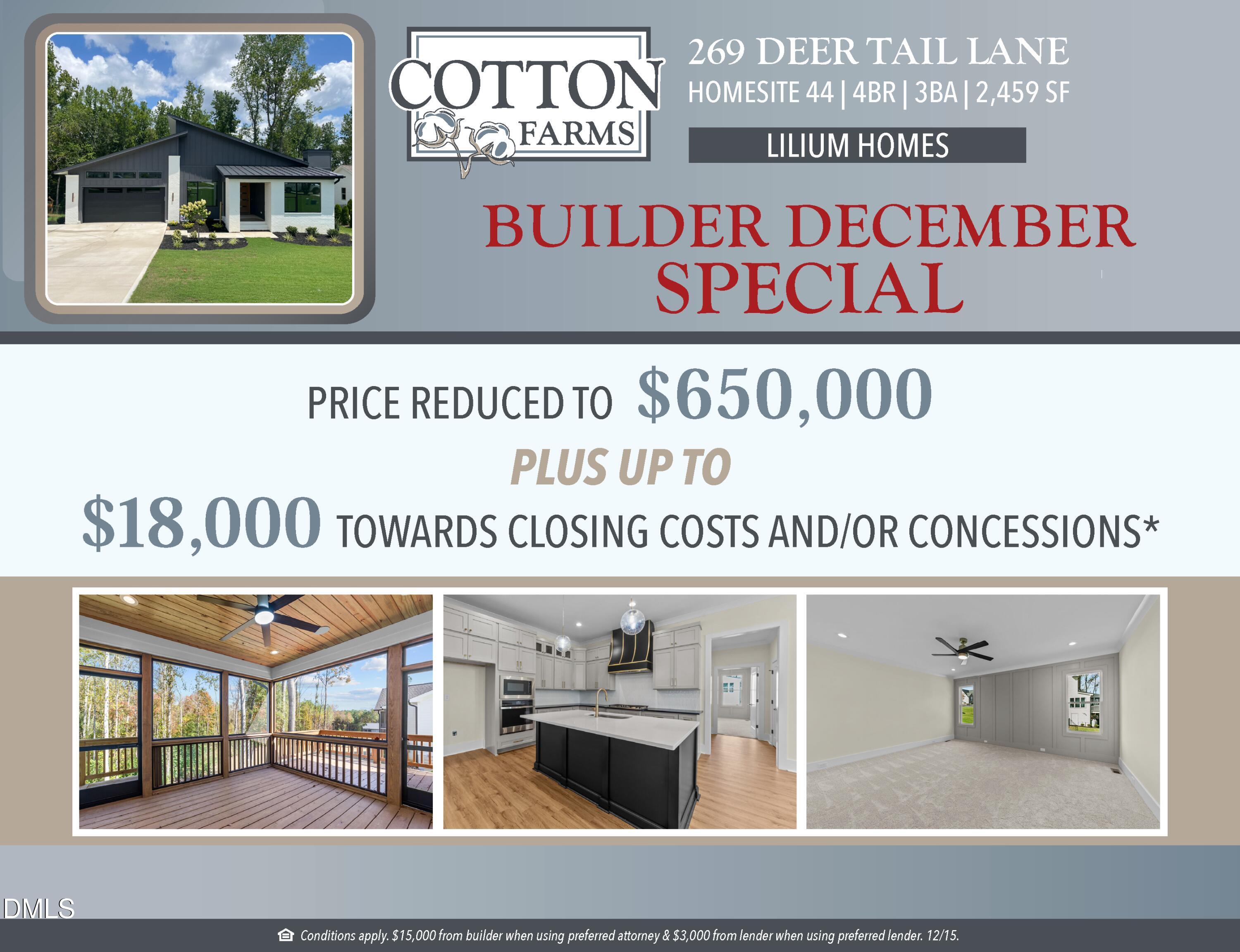 269 Deer Tail Lane Lot 44