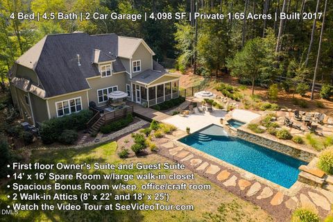 50 Harrison Pond Drive Pittsboro NC 27312