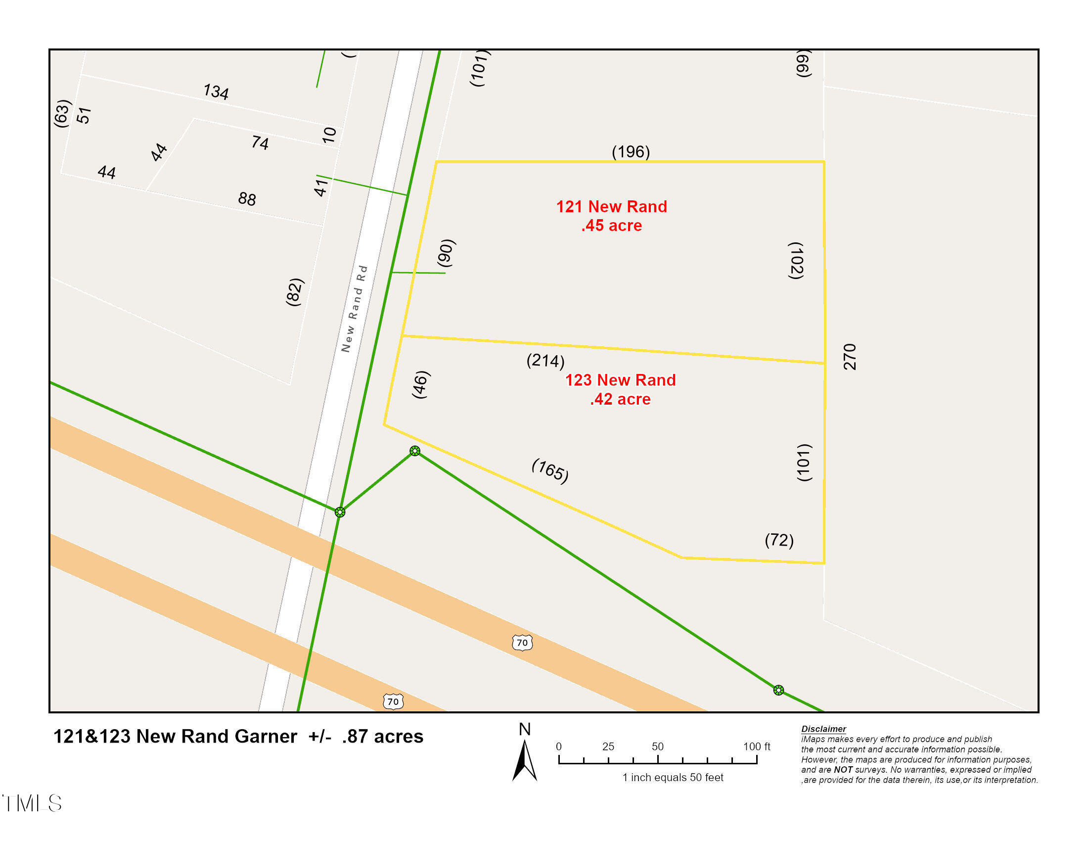 123 & 121 New Rand Road