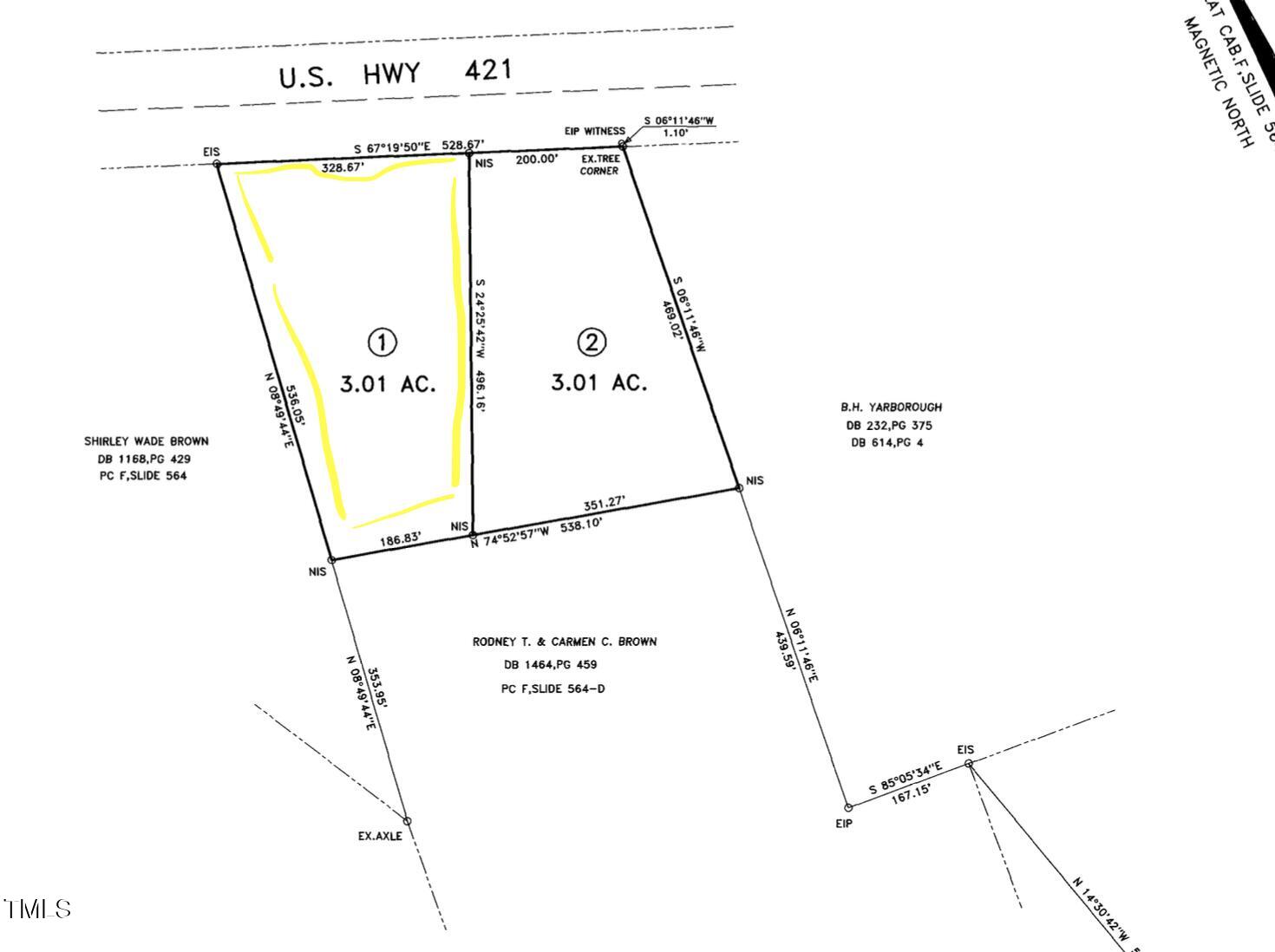 Tr#1 Us 421 N Tract #1