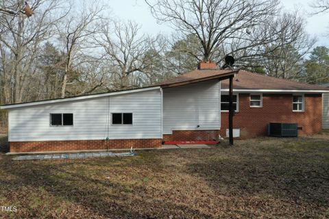 A home in Siler City