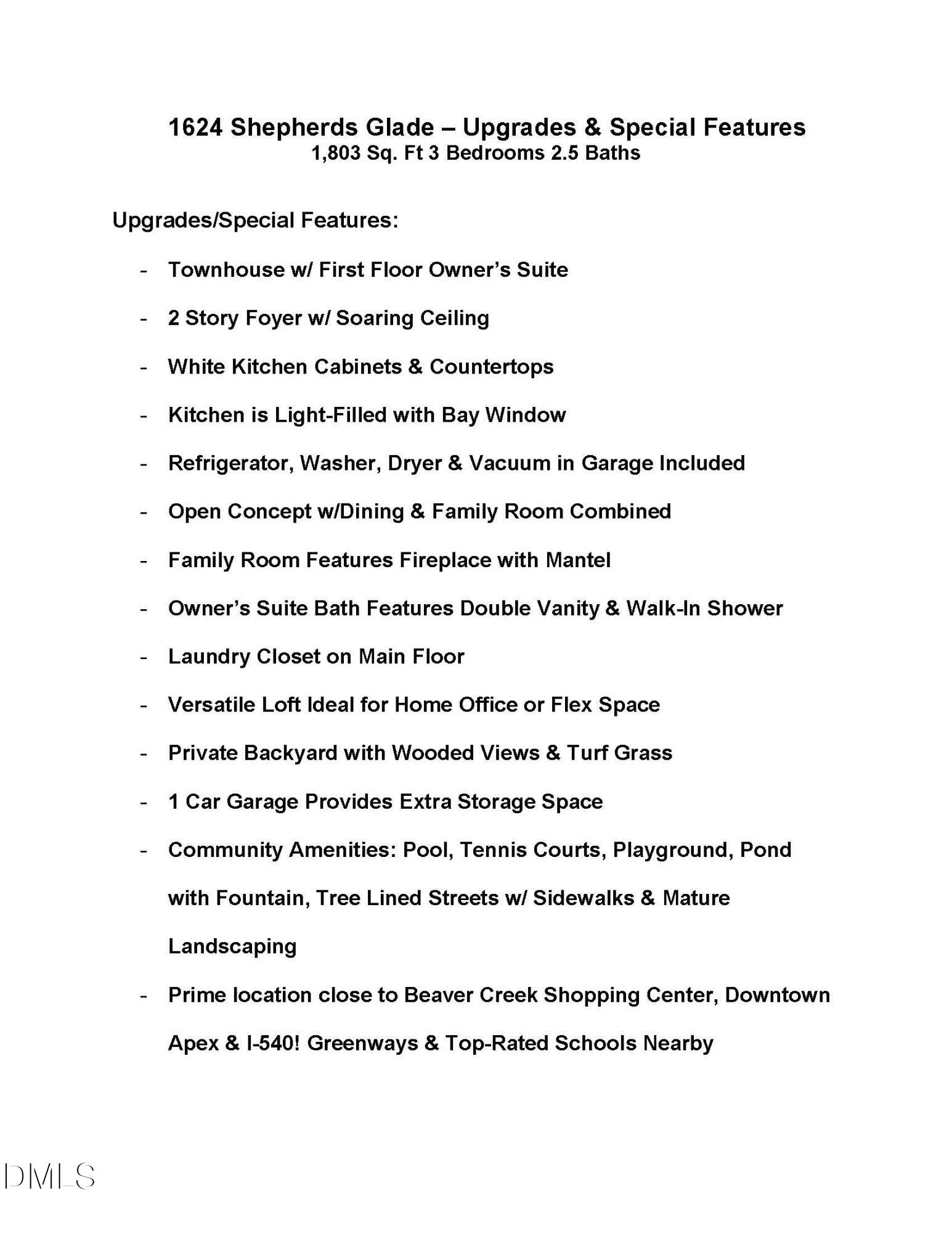 1624 Shepherds Glade Drive