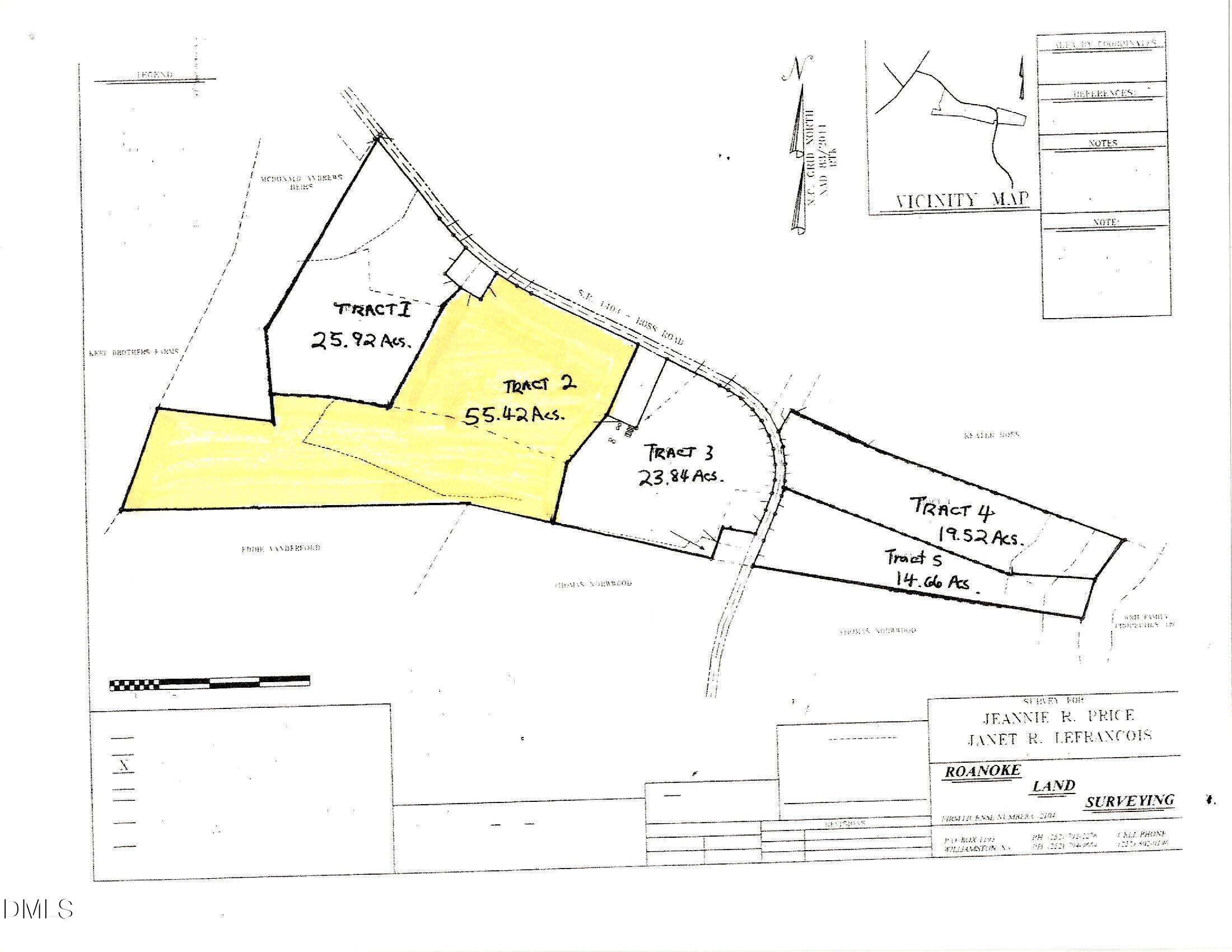 Tract 2 1676 Ross Road