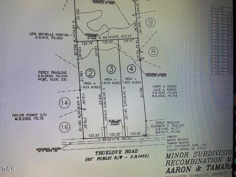Lot 2 Truelove Rd. Holly Springs NC 27540