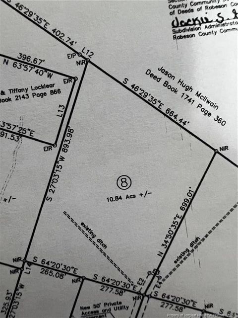 Lot 8 Buie Philadelphus Road Red Springs NC 28377