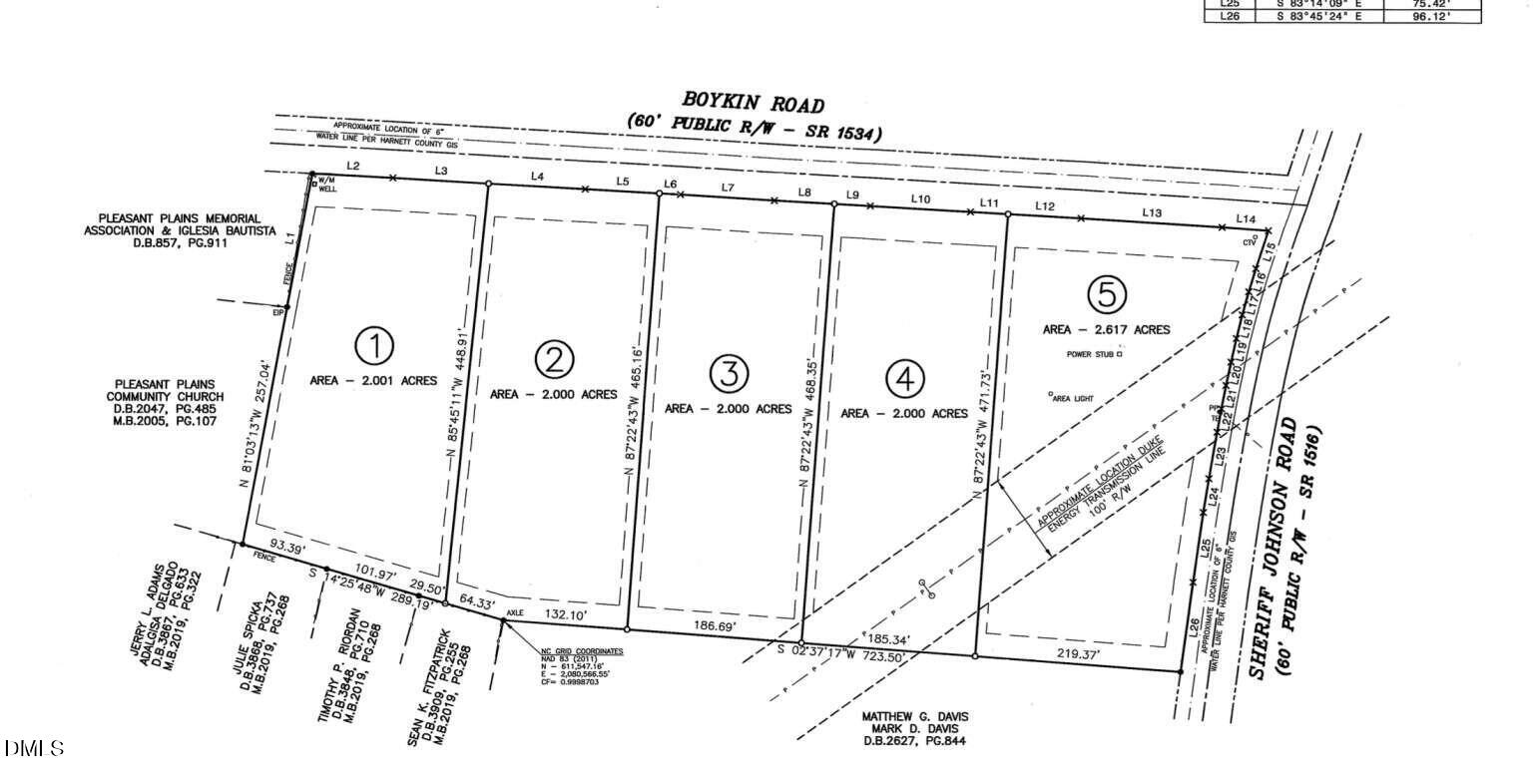 1807 Sheriff Johnson Lot 2 Road