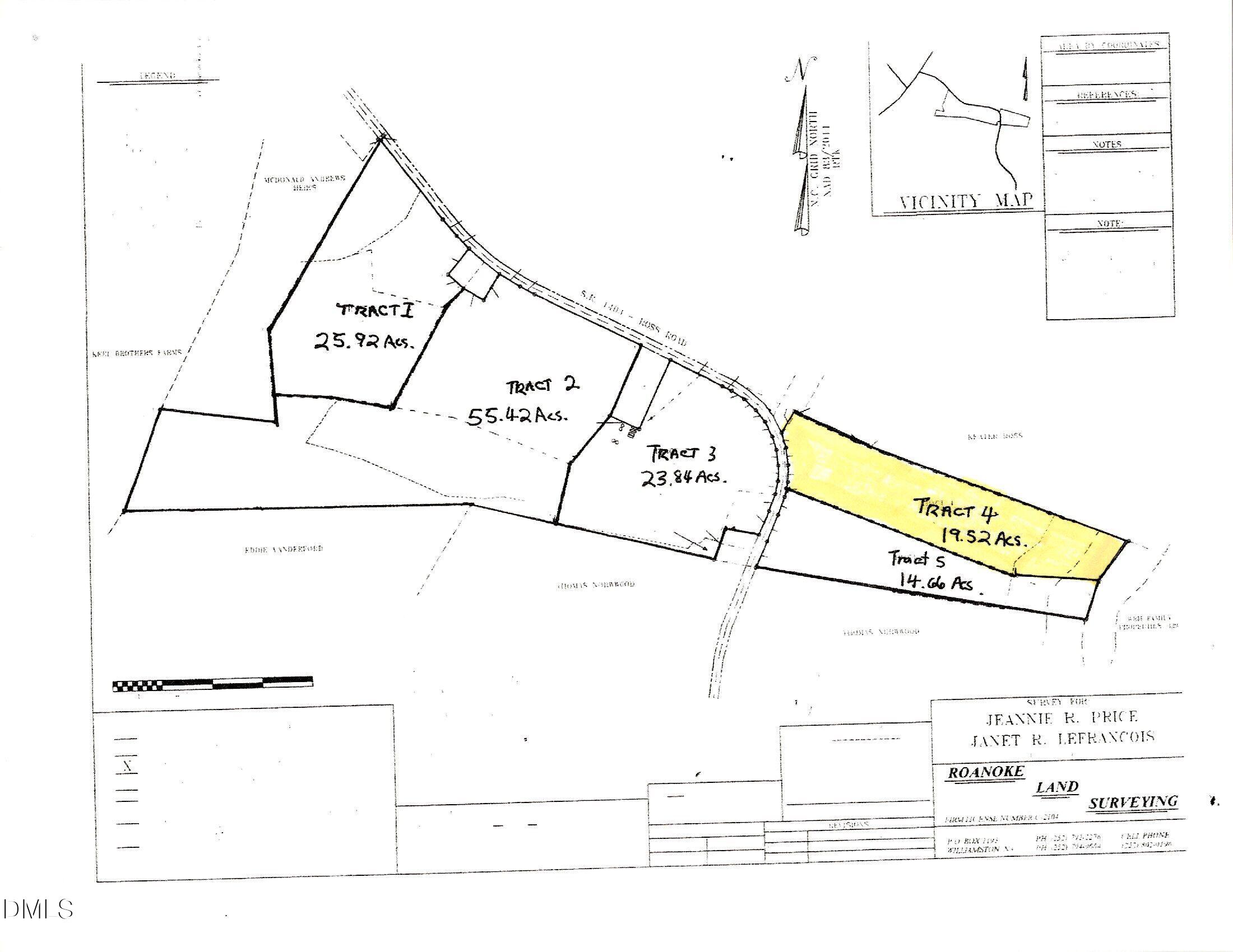 Tract 4 1676 Ross Road