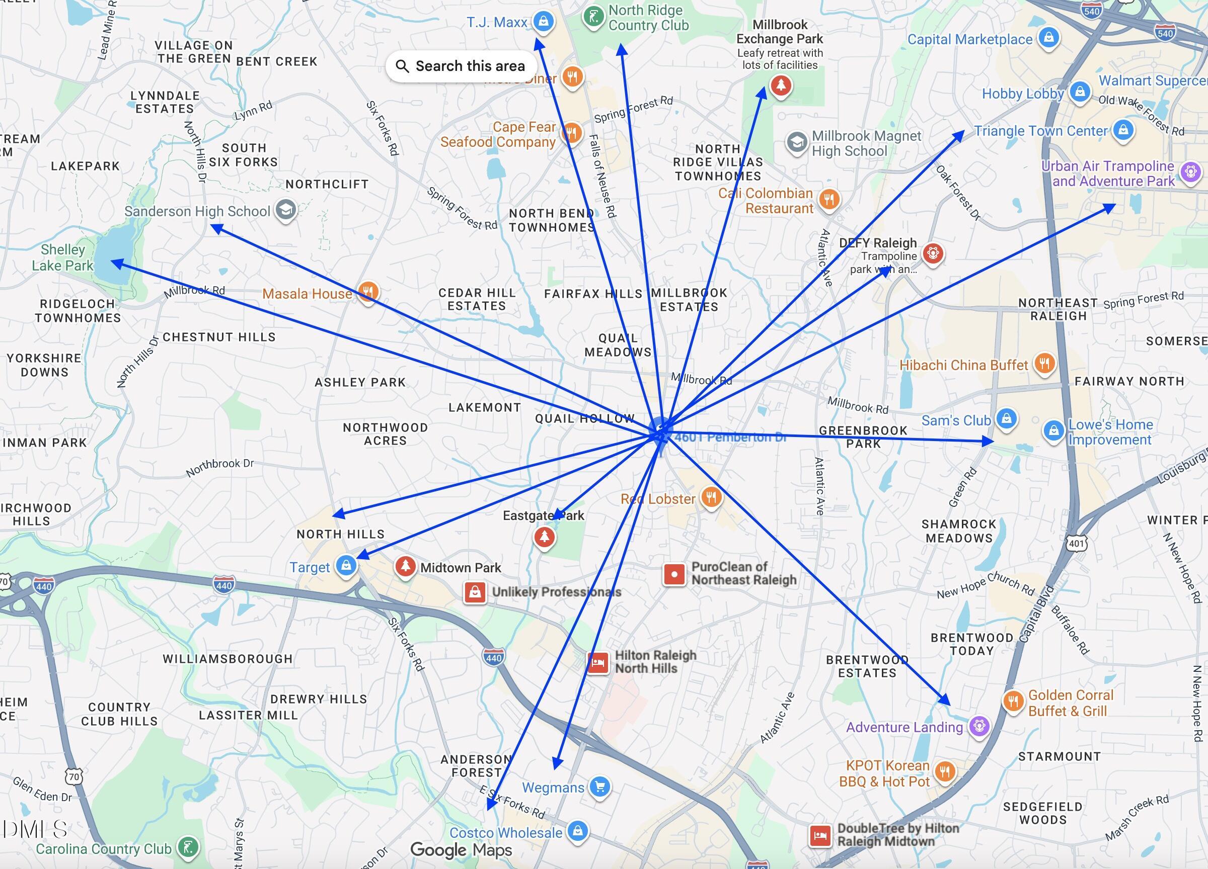 4601 Pemberton Drive