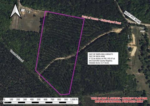 Lot 13 Wolf Pit Rd Road Oxford NC 27565