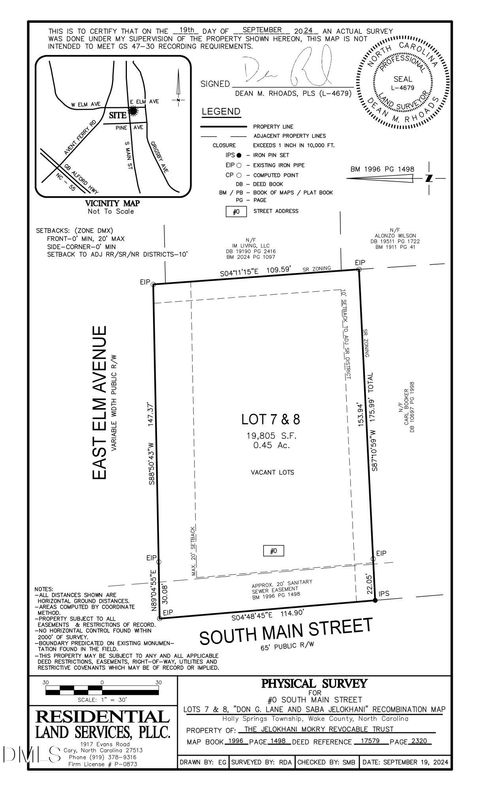 0 S Main Holly Springs NC 27540