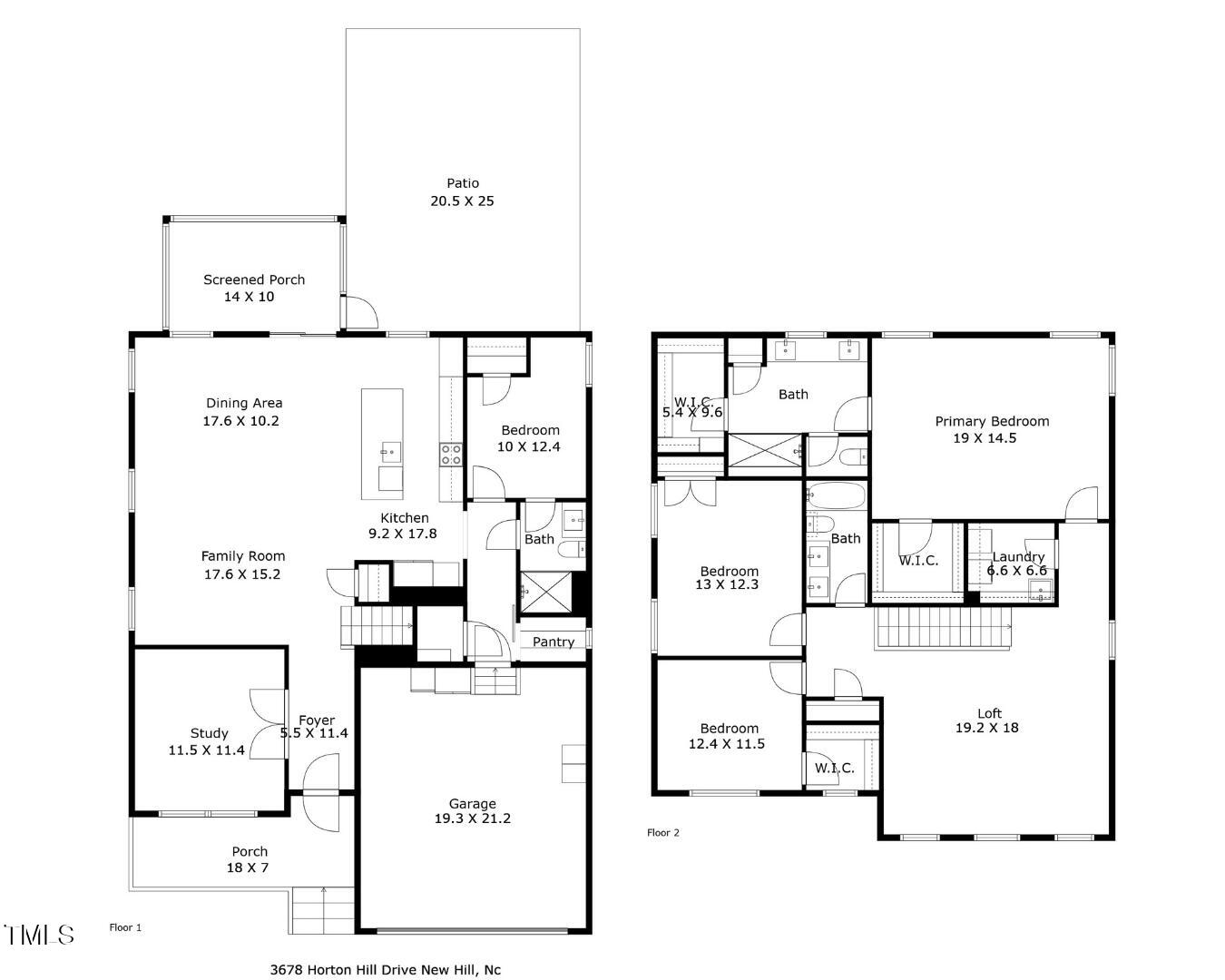 New Hill, North Carolina 27562, United States, 4 Bedrooms Bedrooms, ,3 BathroomsBathrooms,Residential,Active,126176