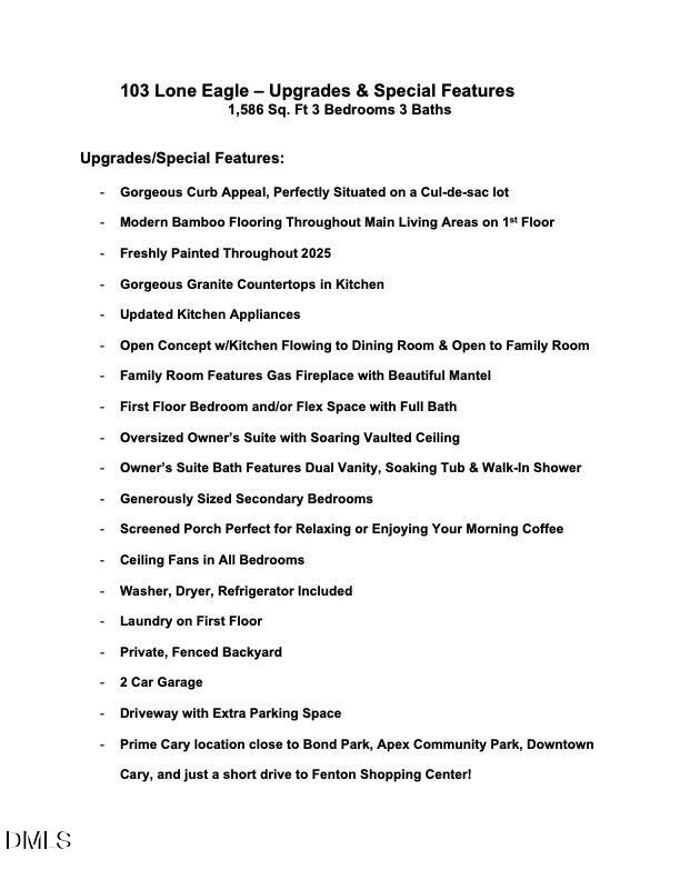 103 Lone Eagle Court