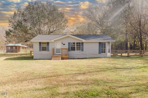 A home in Siler City