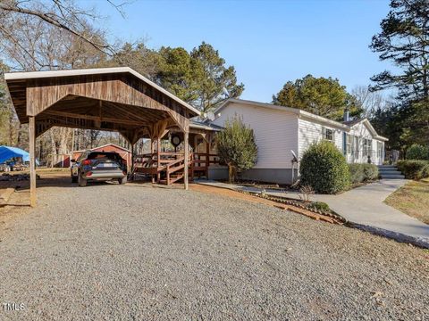 A home in Siler City