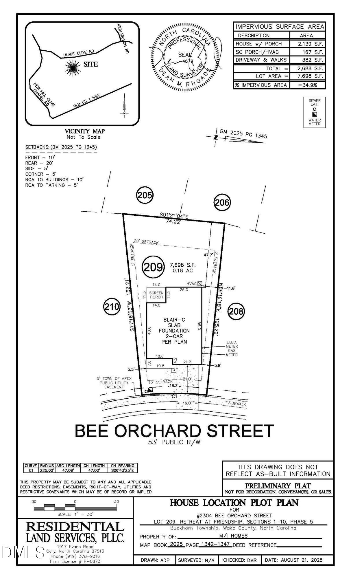 2304 Bee Orchard Street Lot 209