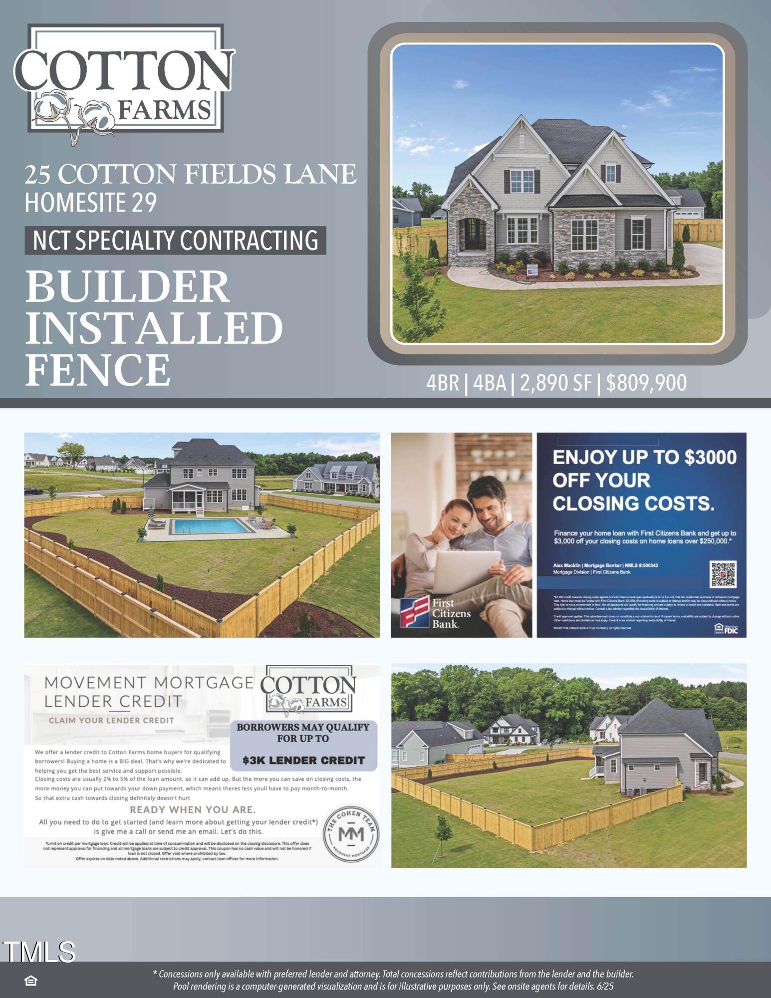 25 Cotton Fields Lane Lot 29