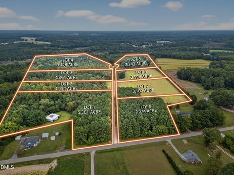 Lot 1 Braxton Ridge Lane Spring Hope NC 27882