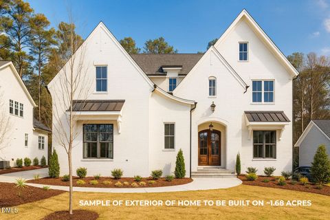 Lot 2 @819 Homestead Road Chapel Hill NC 27516
