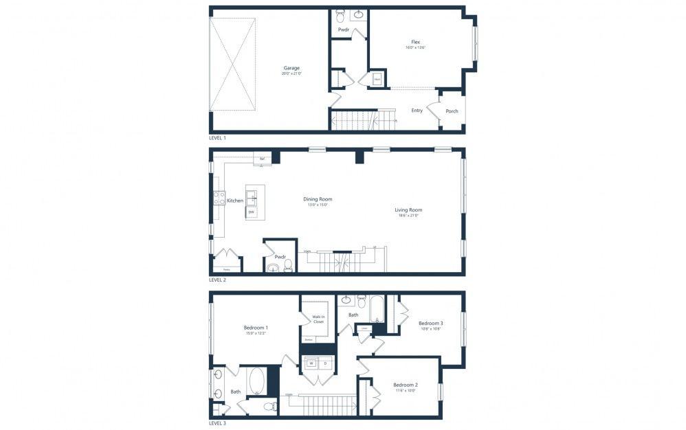 Raleigh, North Carolina 27603, United States, 3 Bedrooms Bedrooms, ,3 BathroomsBathrooms,Residential,Active,104874