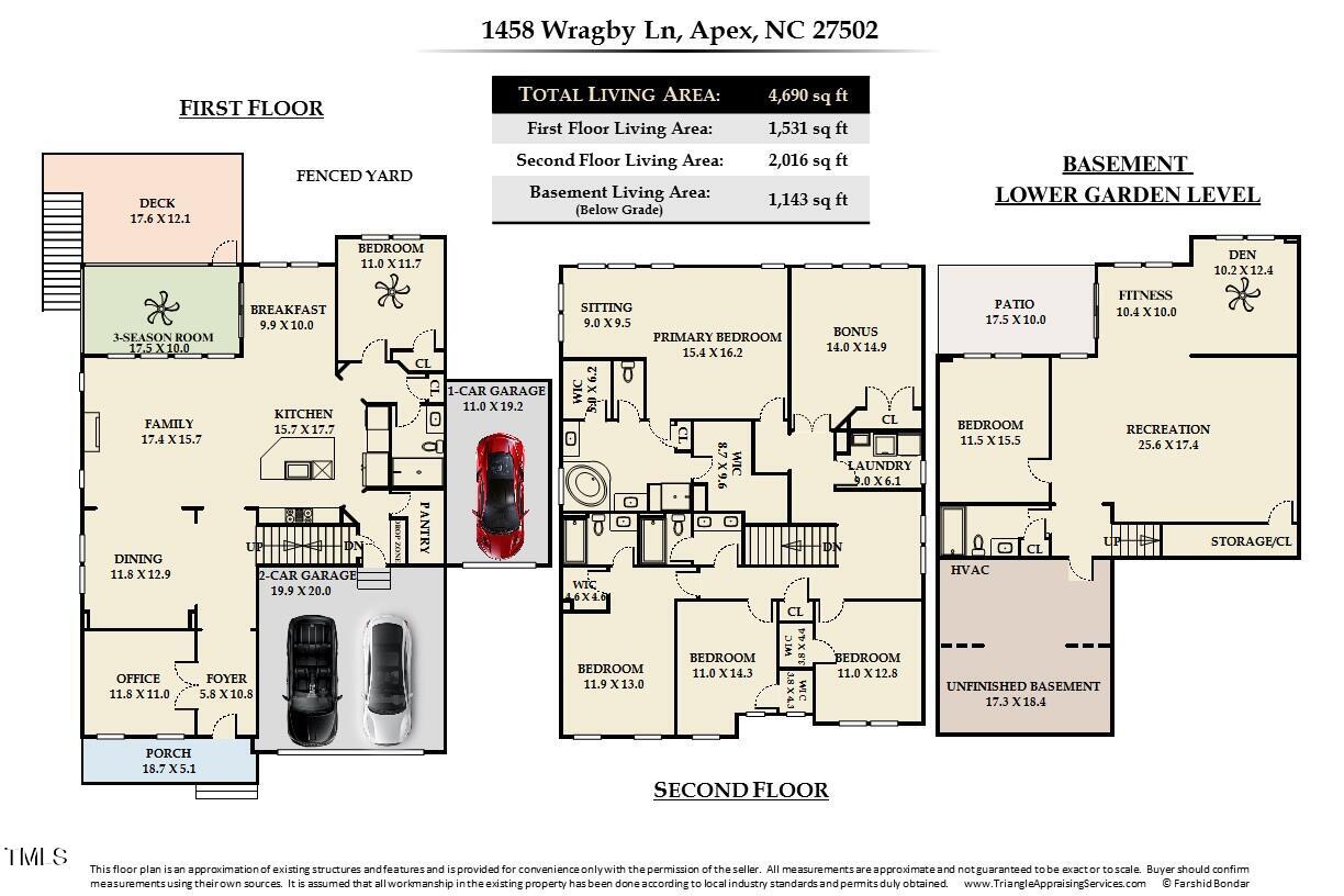 Apex, North Carolina 27502, United States, 6 Bedrooms Bedrooms, ,5 BathroomsBathrooms,Residential,Active,132463