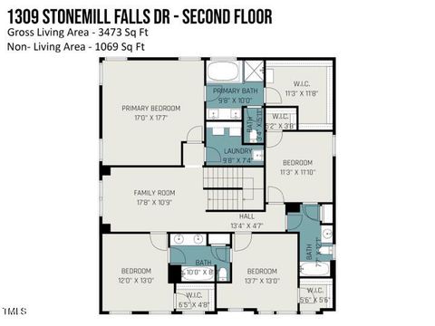 Single Family Residence in Wake Forest NC 1309 Stonemill Falls Drive 42.jpg