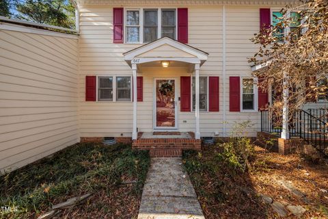 A home in Cary