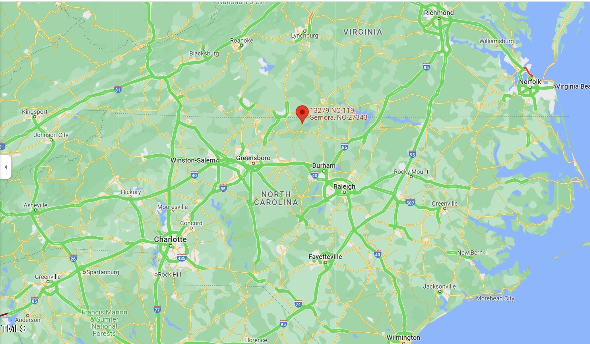 Vl Nc Hwy 119 N