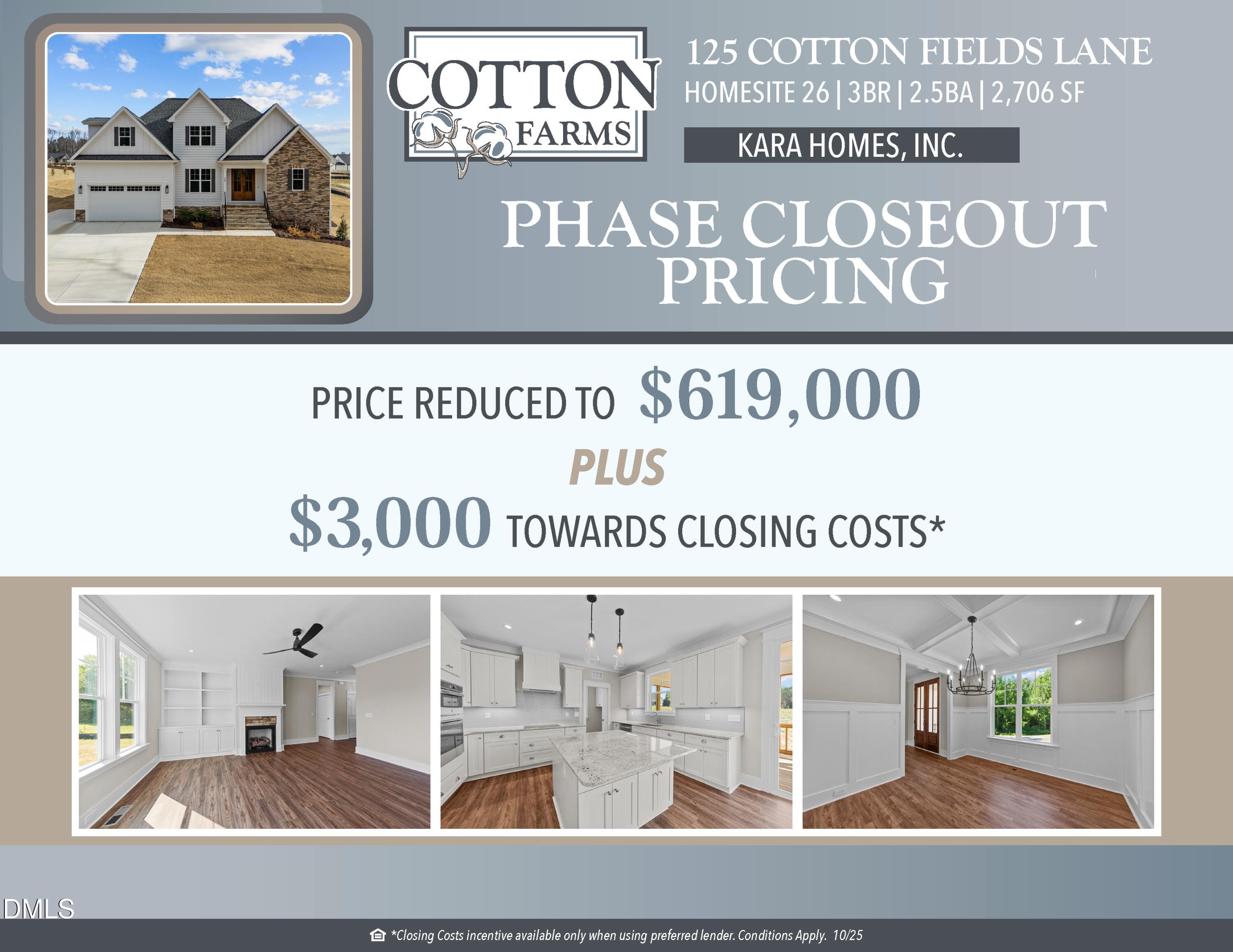 125 Cotton Fields Lane Lot 26