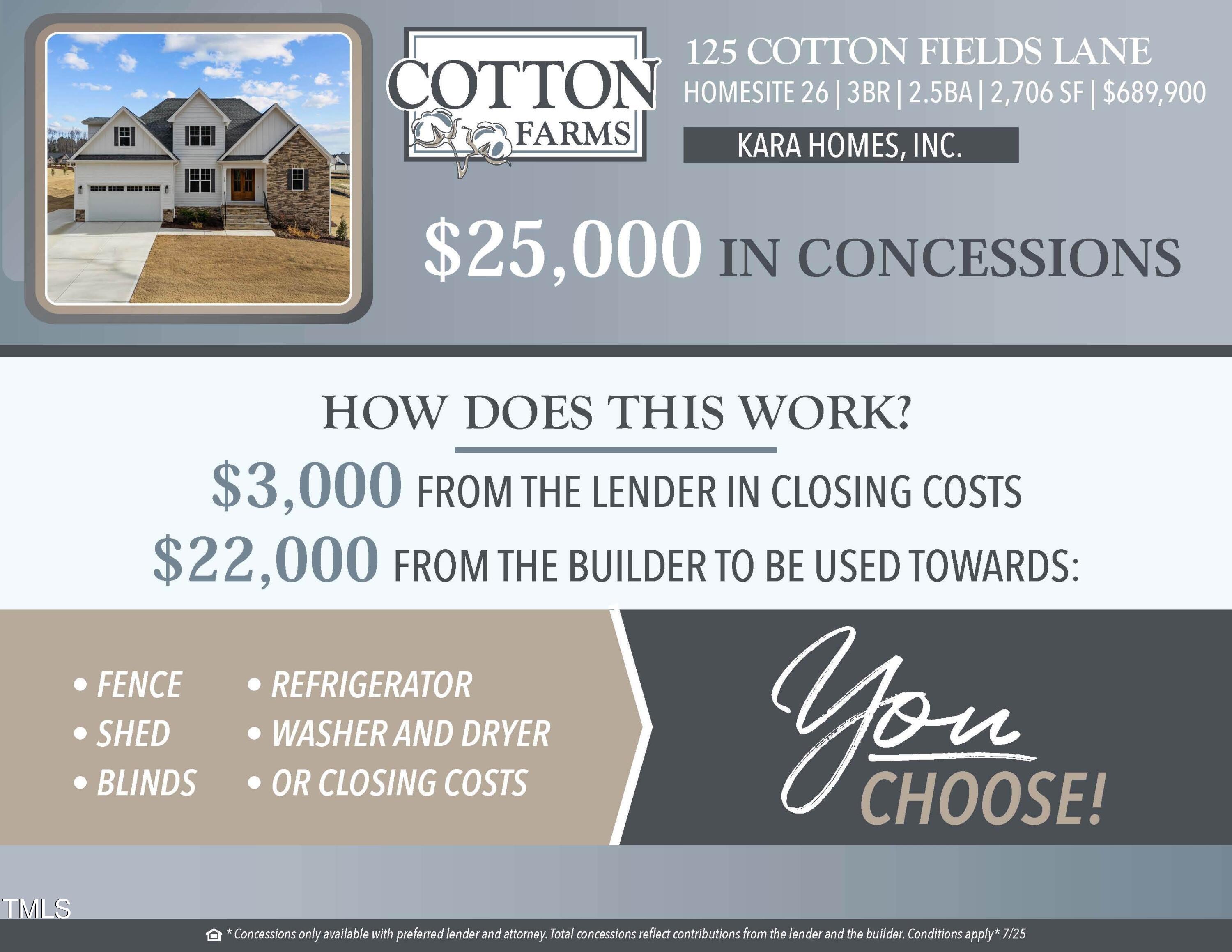 125 Cotton Fields Lane Lot 26