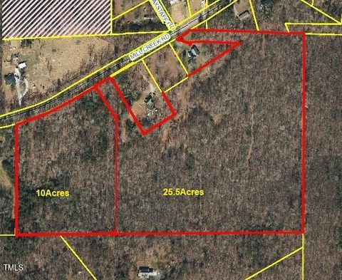 Tbd Mill Creek Road Cedar Grove NC 27231