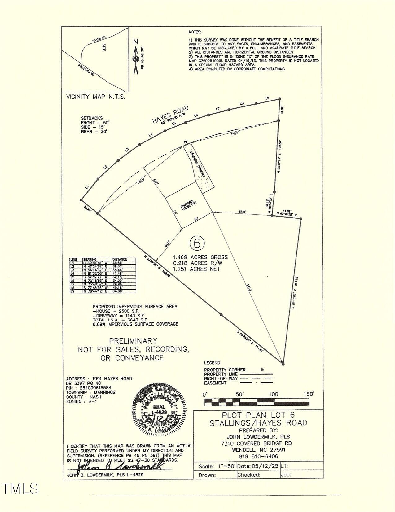 1991 Hayes Road