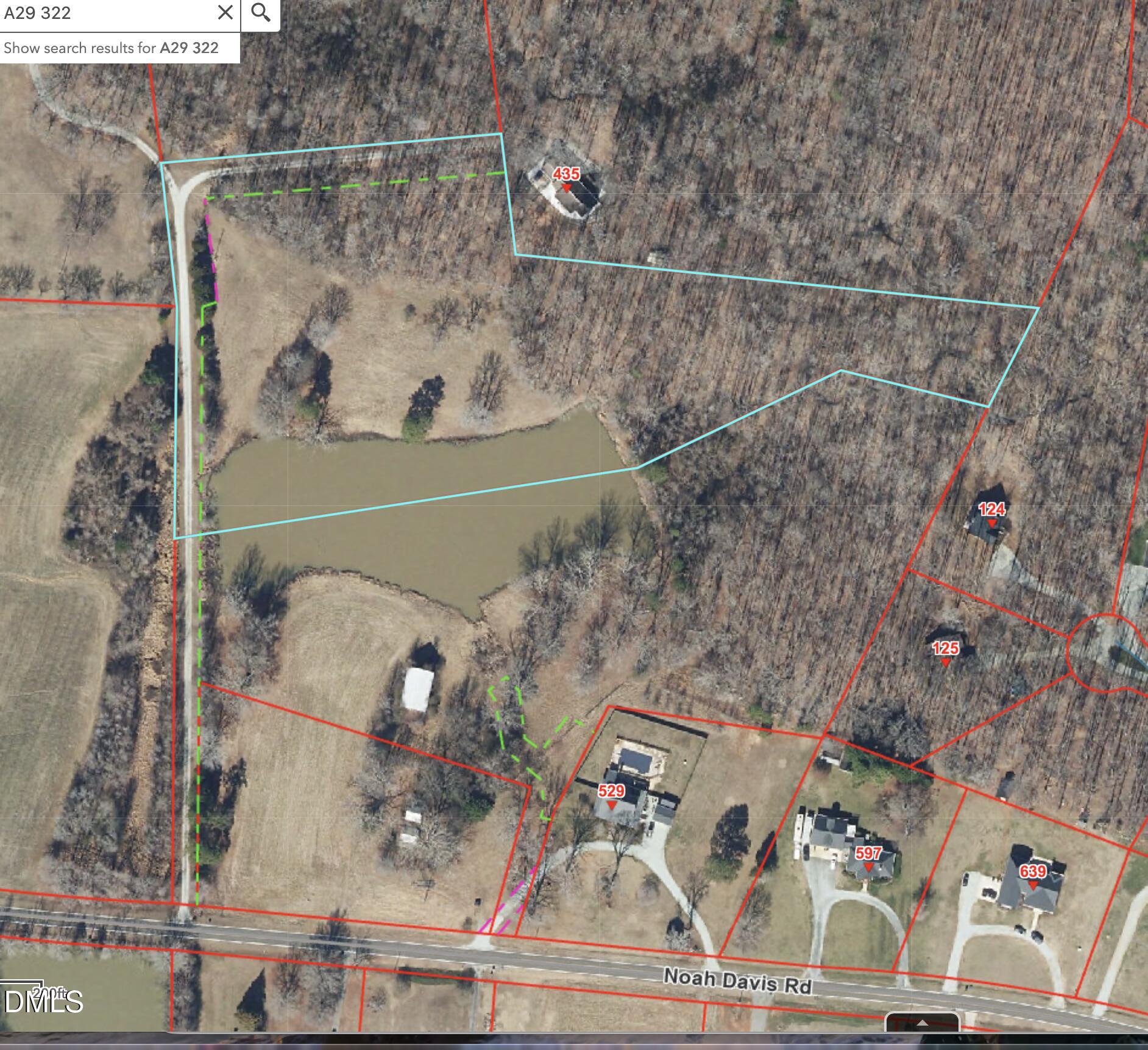 7.50 Acres Noah Davis Road